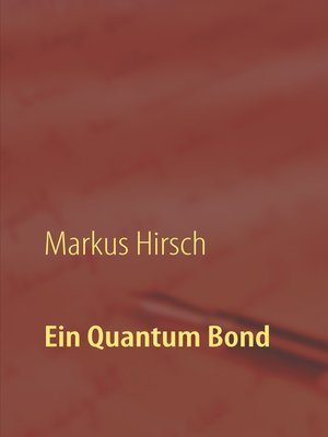 cover image of Ein Quantum Bond